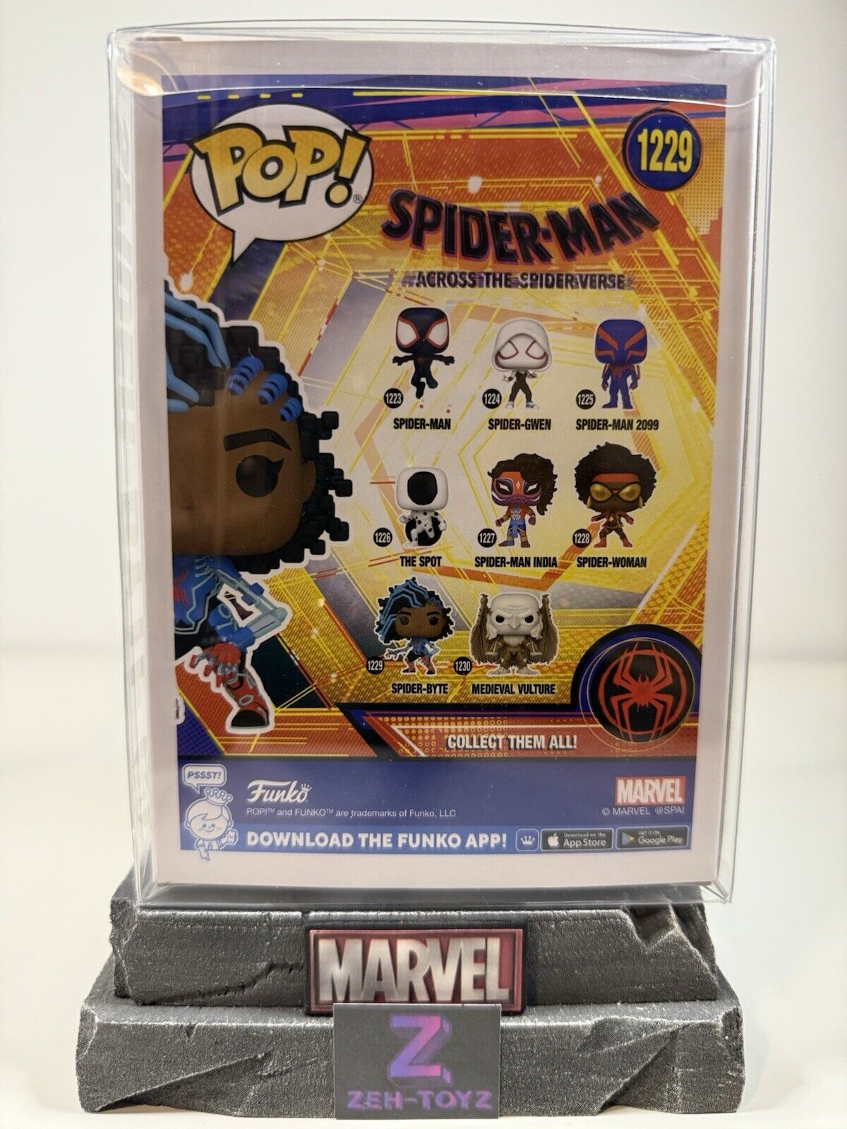 FUNKO POP! Marvel Universe Spider-Man Spider-Byte #1229