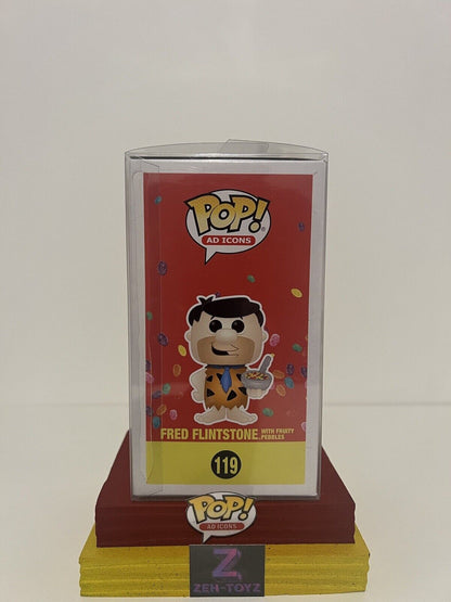 FUNKO POP! Ad Icons Fruity Pebbles Fred Flintstone With Fruity Pebbles #119