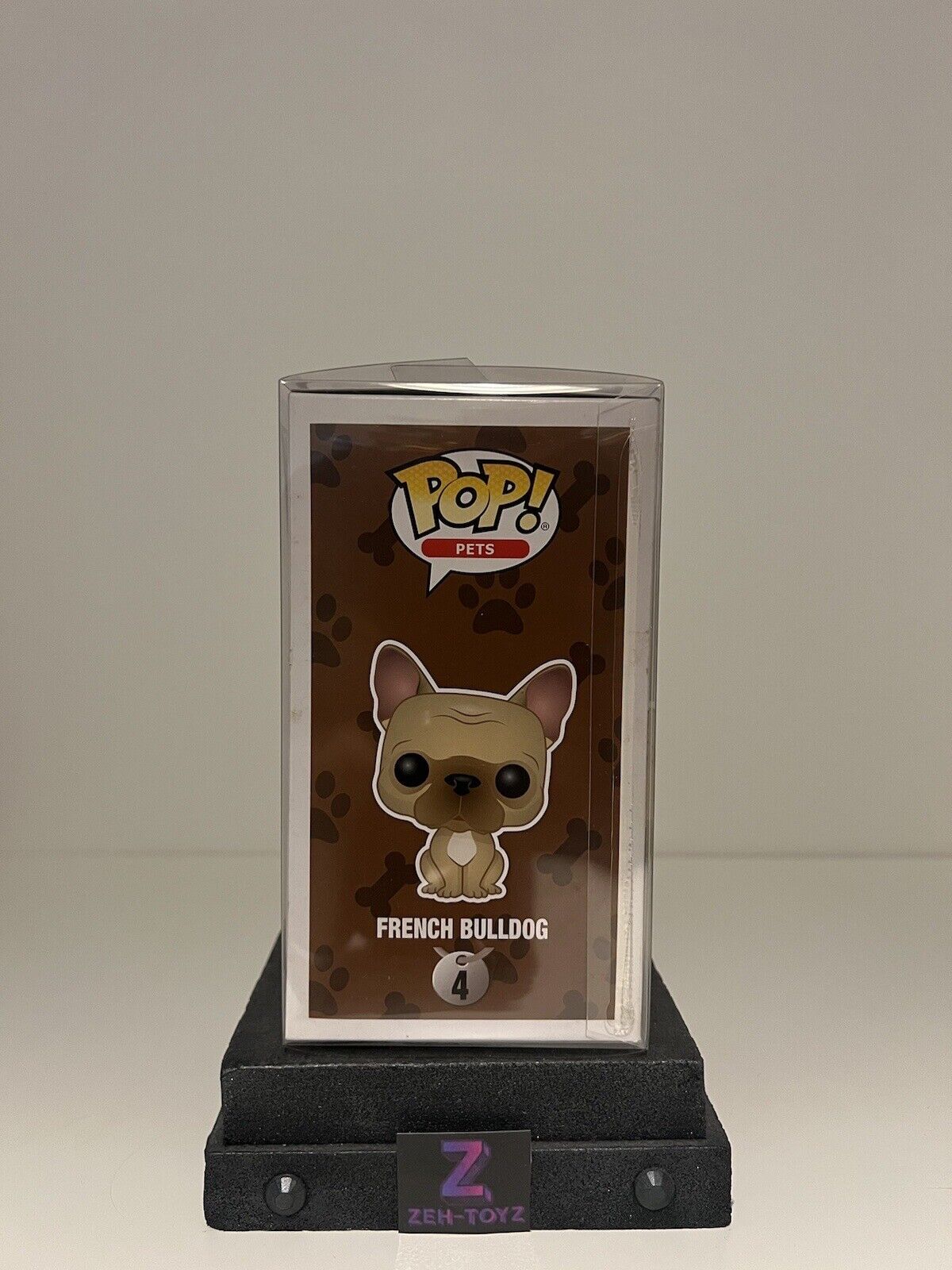 FUNKO POP! Animals Pets French Bulldog #4 Vaulted Rare