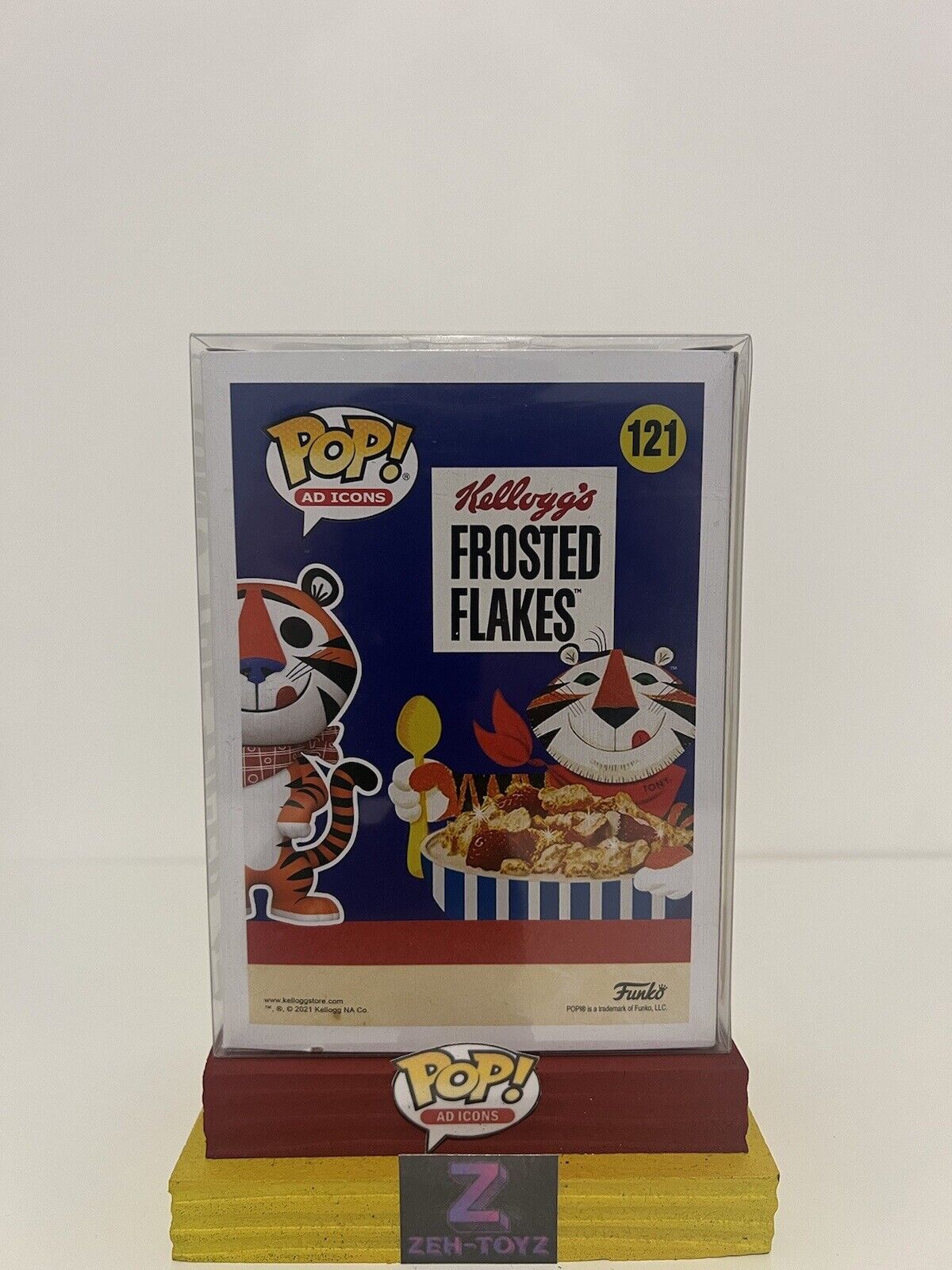 FUNKO POP! Ad Icons Kelloggs Frosted Flakes Tony the Tiger #121 Exclusive