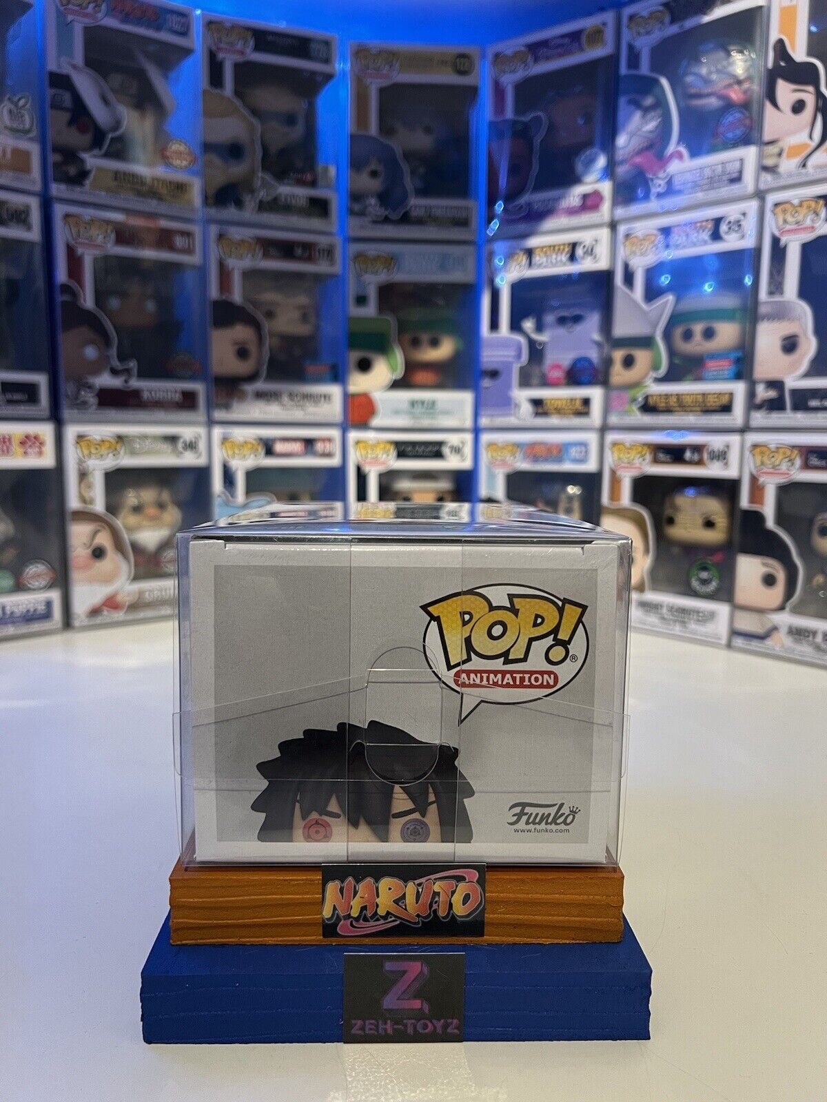 FUNKO POP! VINYL - NARUTO SHIPPUDEN - SASUKE (RINNEGAN) #1023 (BOX DAMAGE)