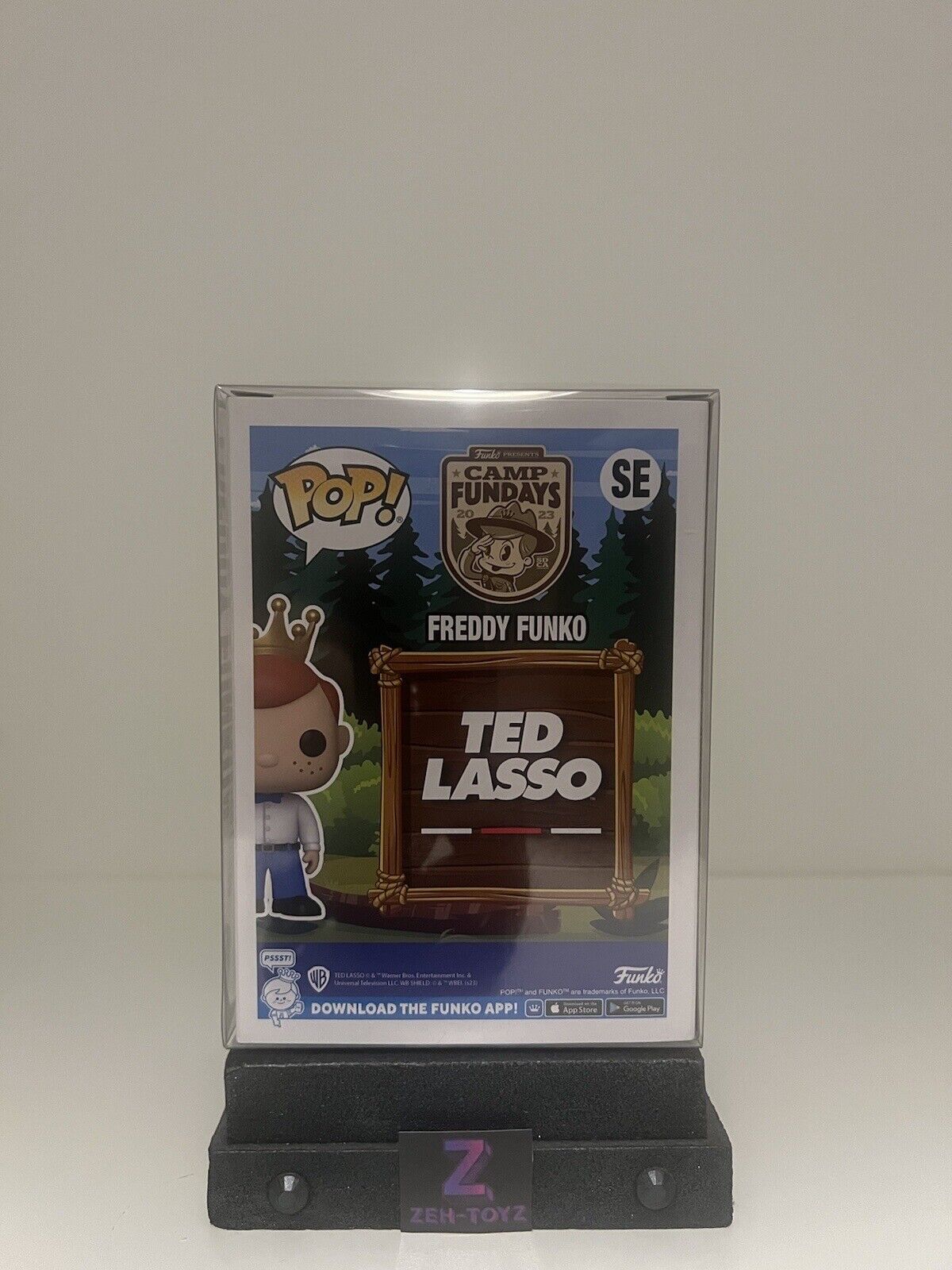 FUNKO POP! Television Camp Fun Days Freddy Funko As Ted Lasso #SE 850pcs