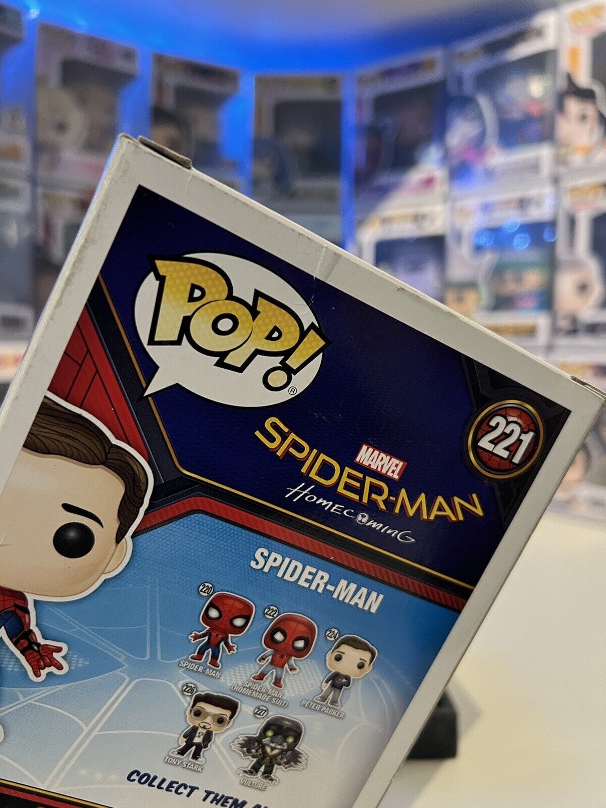 FUNKO POP! Marvel Studios Spider Man Homecoming #221 Exclusive