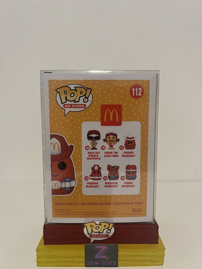 FUNKO POP! Ad Icons McDonalds Fireman McNugget #112