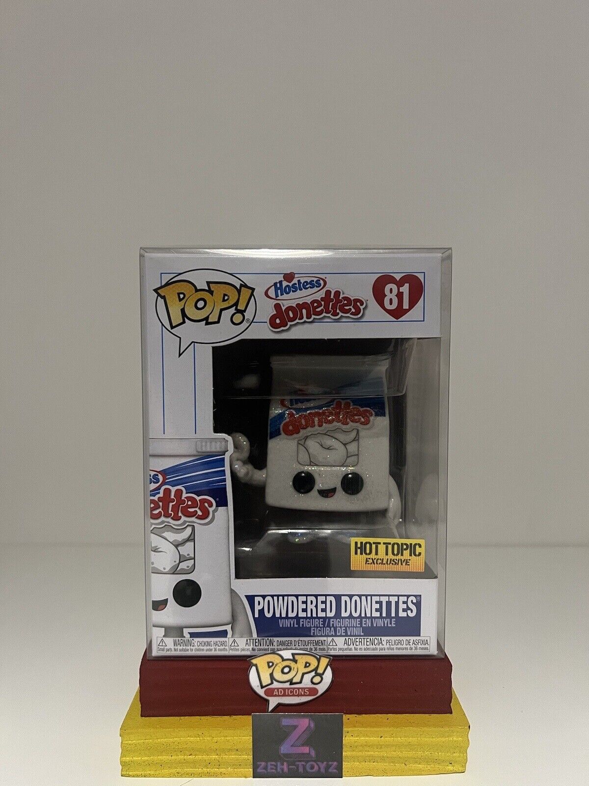 FUNKO POP! Ad Icons Hostess Donettes Powdered Donettes #81 Diamond Collection