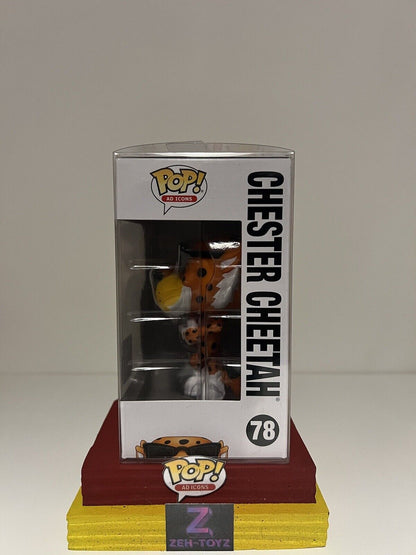 FUNKO POP Ad Icons Cheetos Chester Cheetah #78 Hollywood Exclusive