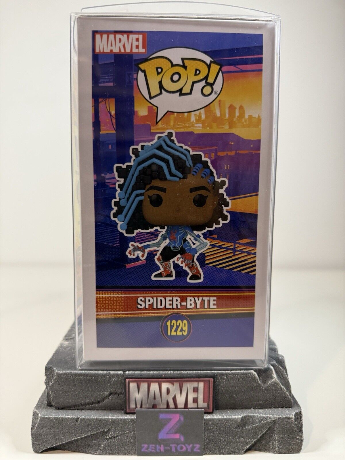 FUNKO POP! Marvel Universe Spider-Man Spider-Byte #1229