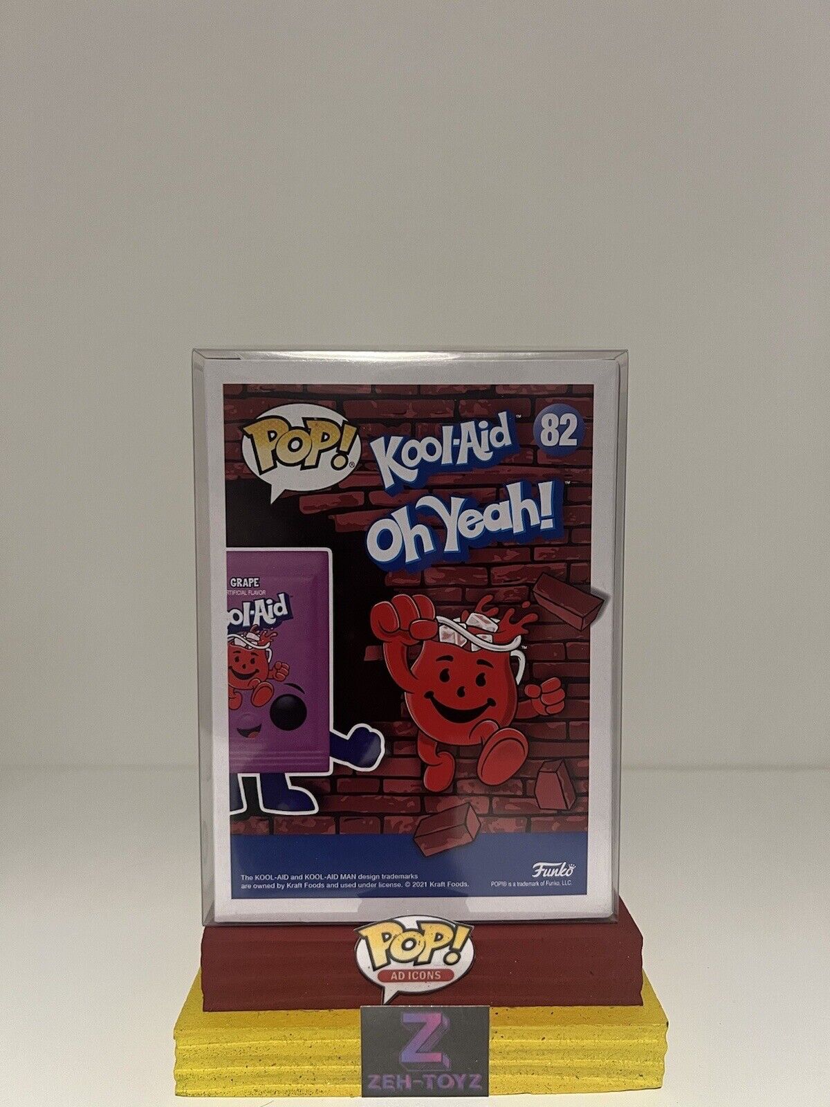 FUNKO POP! Ad Icons Grape Kool-Aid Packet #82 Funko HQ Exclusive