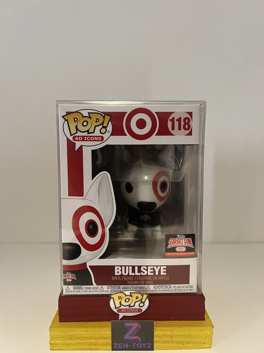 FUNKO POP Ad Icons Target Bullseye #118 Target Convention 2021