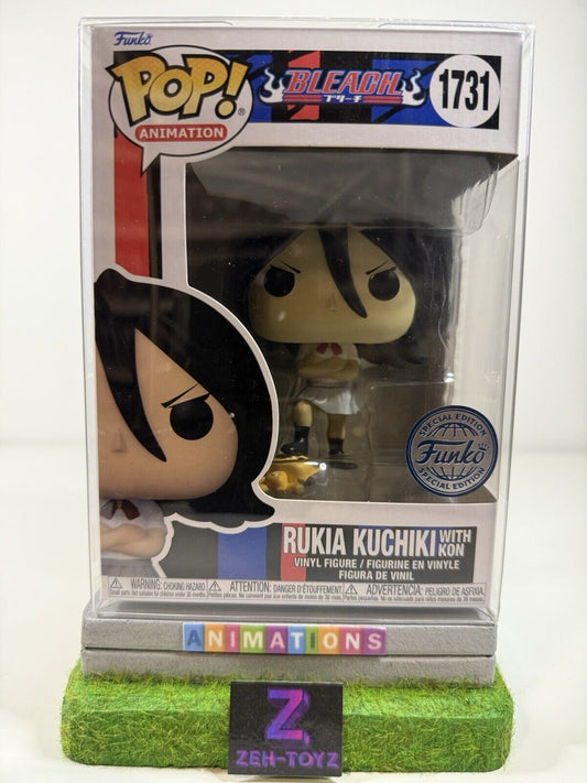 FUNKO POP! Anime Animation Bleach Rukia Kuchiki With Kon #1731 Special Edition