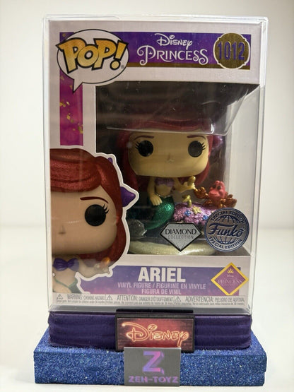 FUNKO POP! Disney Princess Ariel #1012 Diamond Exclusive