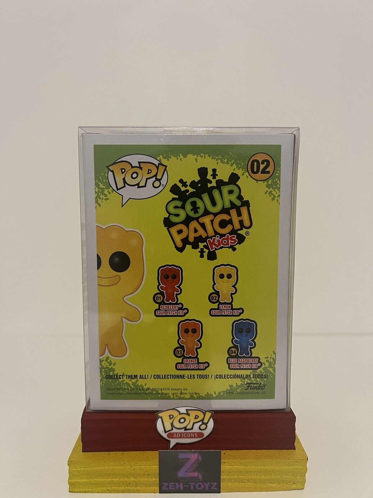 FUNKO POP! Ad Icons Sour Patch Kids Lemon Sour Patch Kid #02