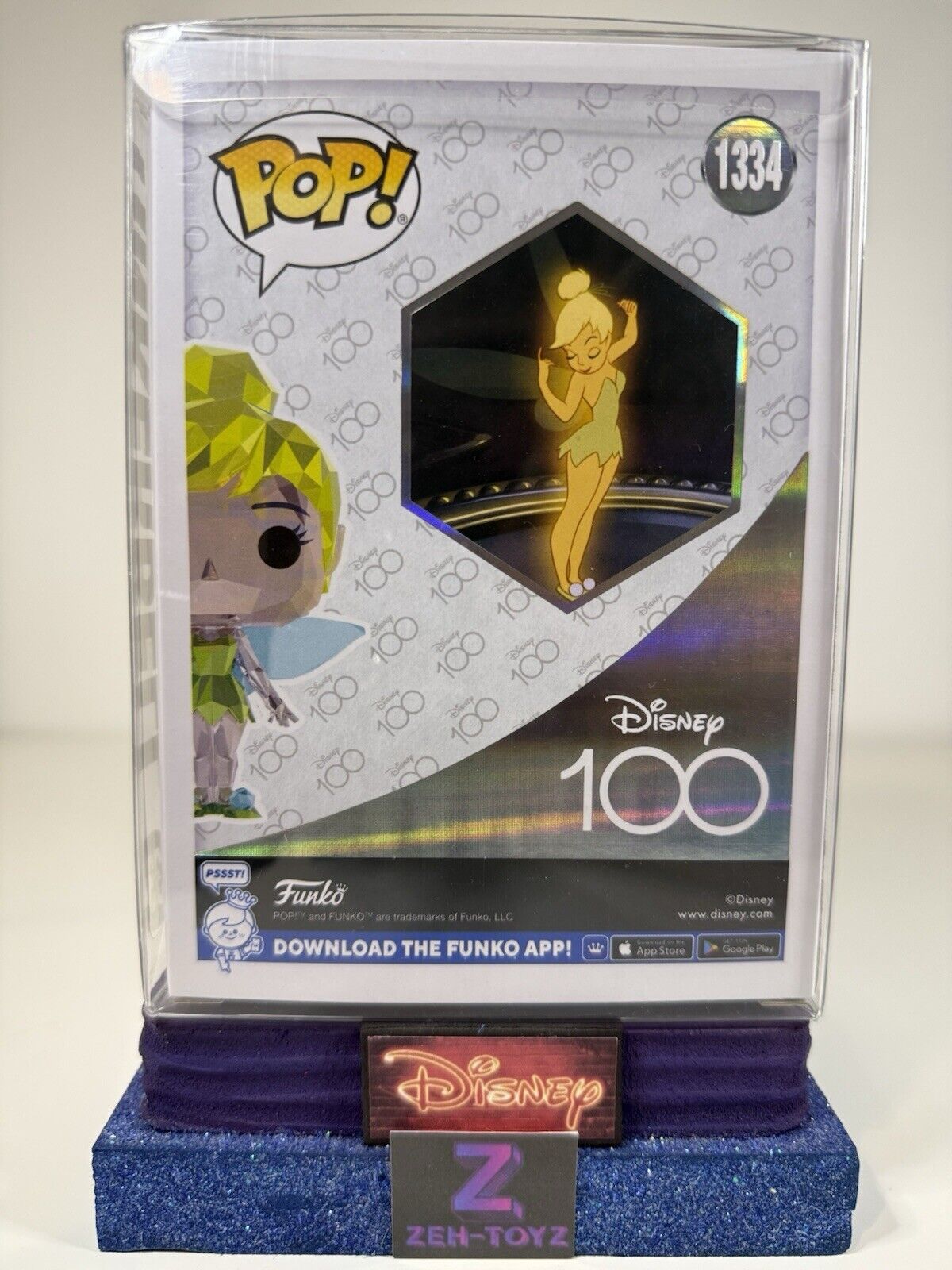 FUNKO POP! Disney 100 Peter Pan Tinkerbell #1334 Exclusive