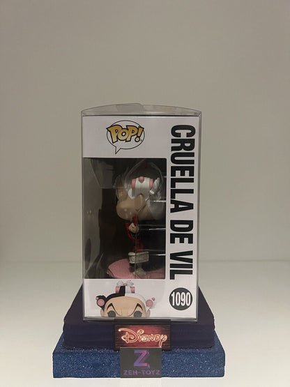 FUNKO POP! Disney Villains 101 Dalmations Cruella De Vil #1090 Special Edition