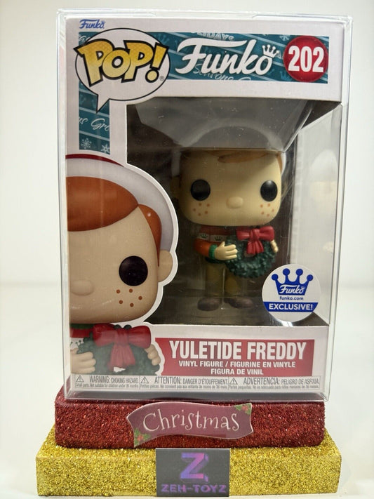 FUNNO POP! Freddy Funko Christmas Yuletide Freddy #202