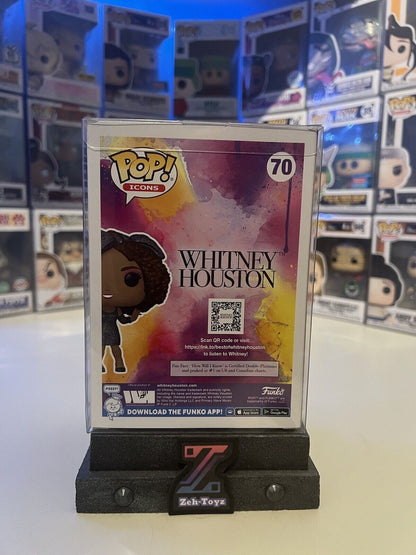 FUNKO POP! Music POP Rocks Whitney Houston #70 Diamond Special Edition