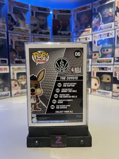 FUNKO POP! VINYL - NBA MASCOTS - SAN ANTONIO SPURS - THE COYOTE #06