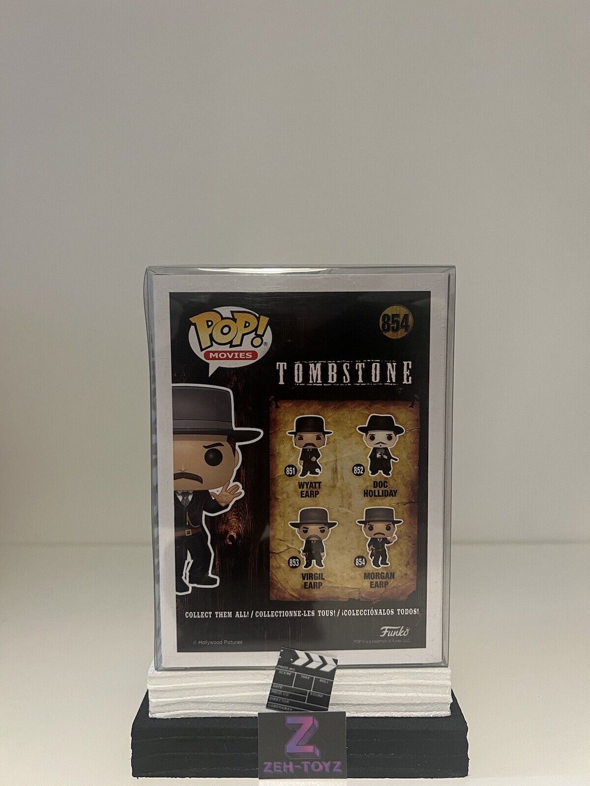 FUNKO POP! Movies Tombstone Morgan Earp #854