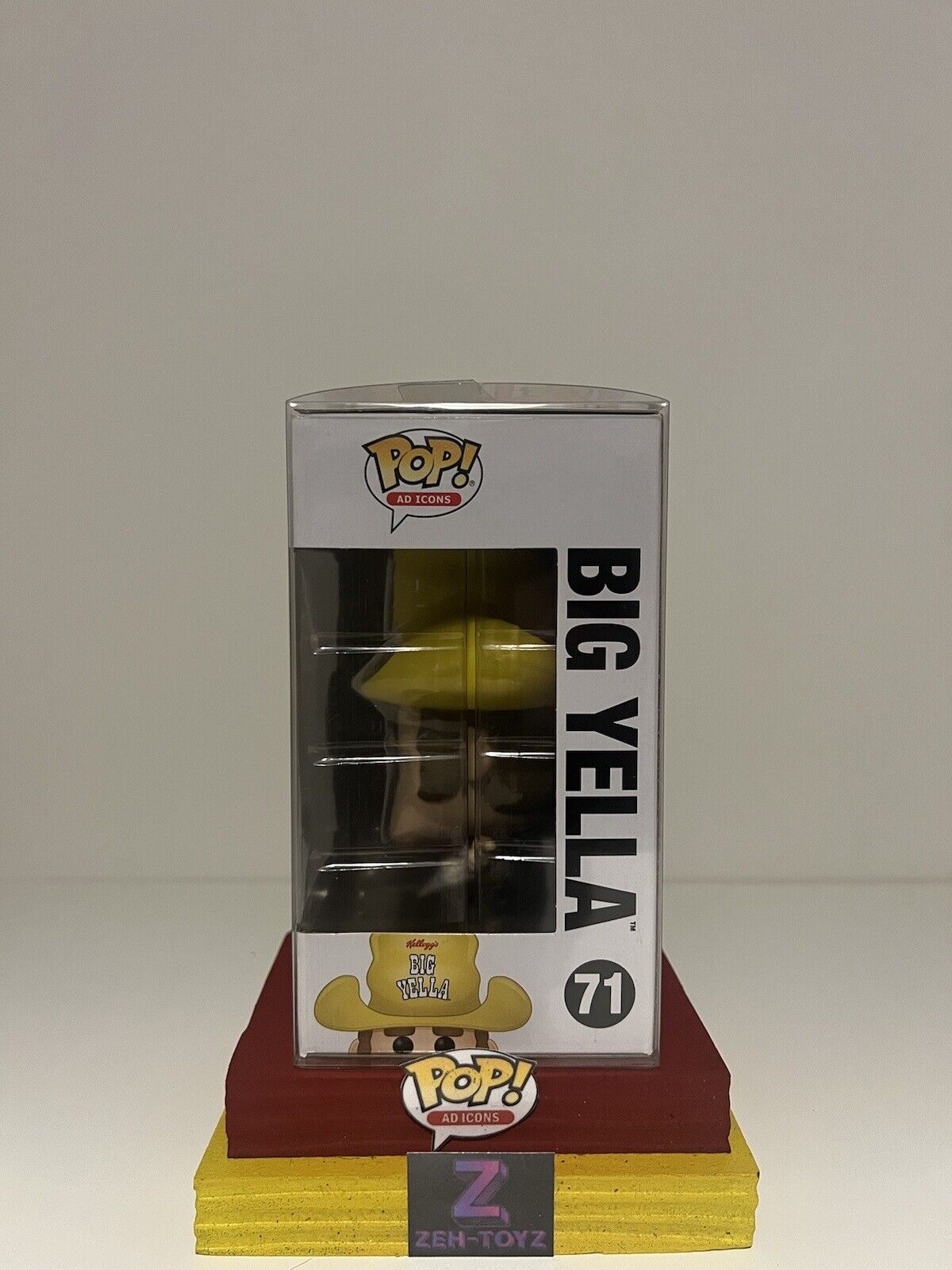 FUNKO POP Ad Icons Kelloggs Cereal Big Yella #71 Funko Shop Exclusive