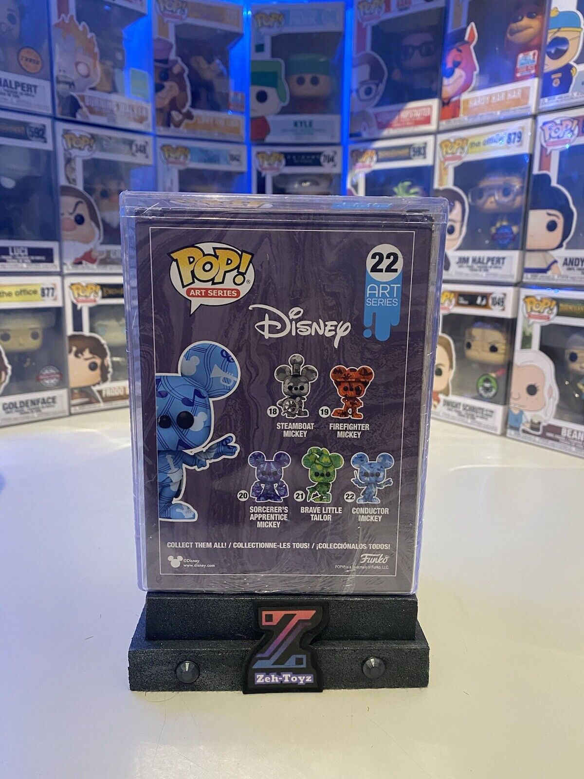 FUNKO POP! Disney Conductor Mickey Art Series #22 Walmart Exclusive