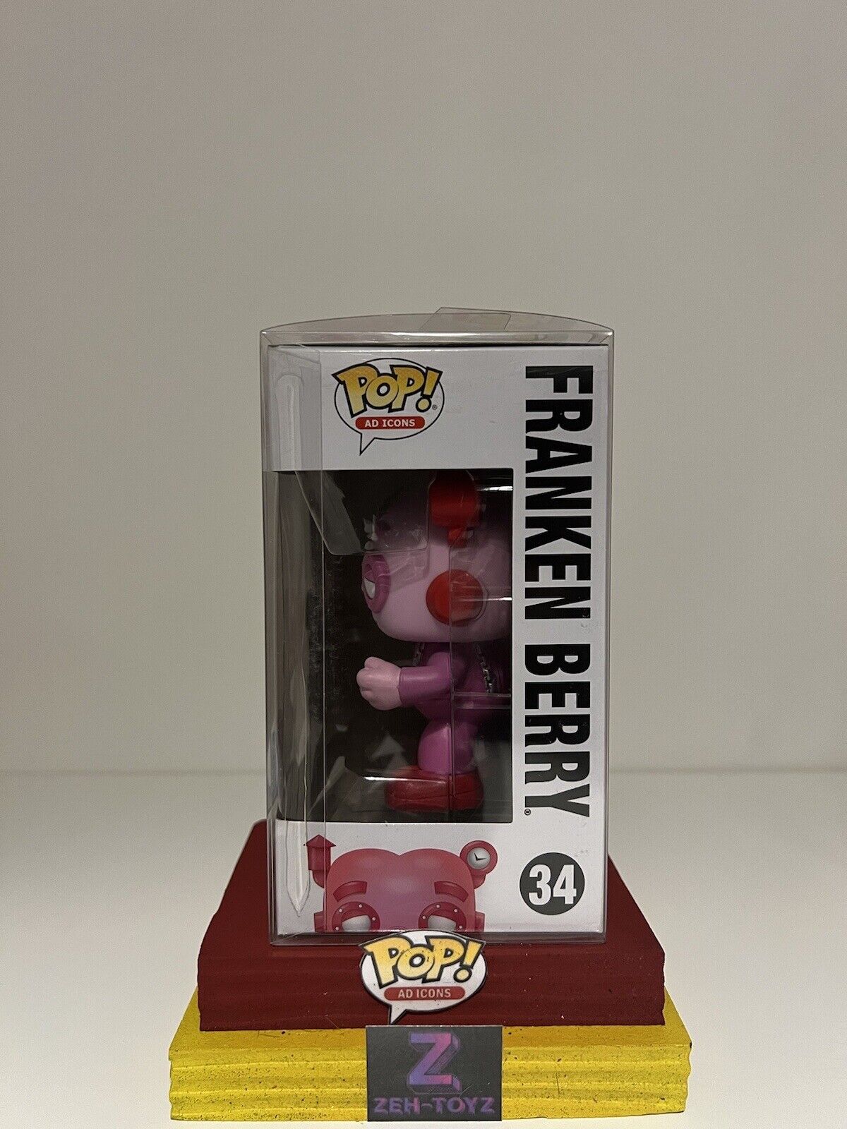 FUNKO POP Ad Icons General Mills Franken Berry #34 Funko Shop Exclusive