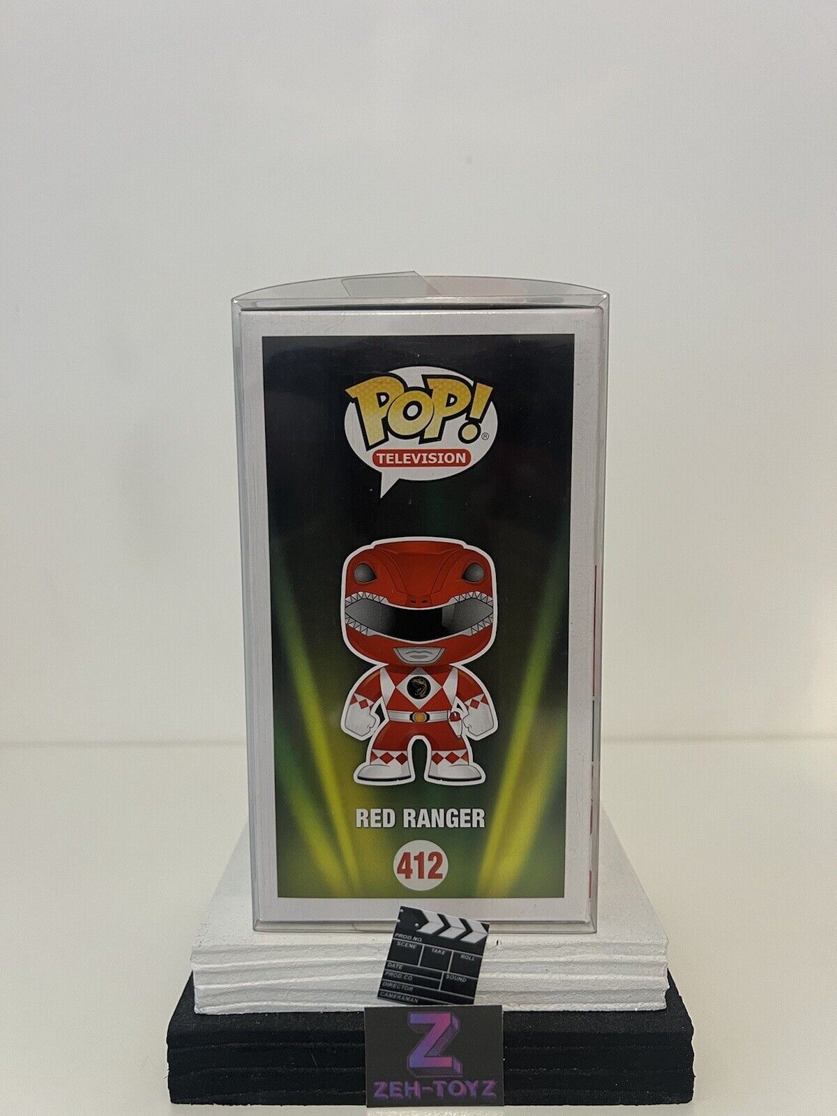 FUNKO POP! VINYL - POWER RANGERS - RED RANGER #412