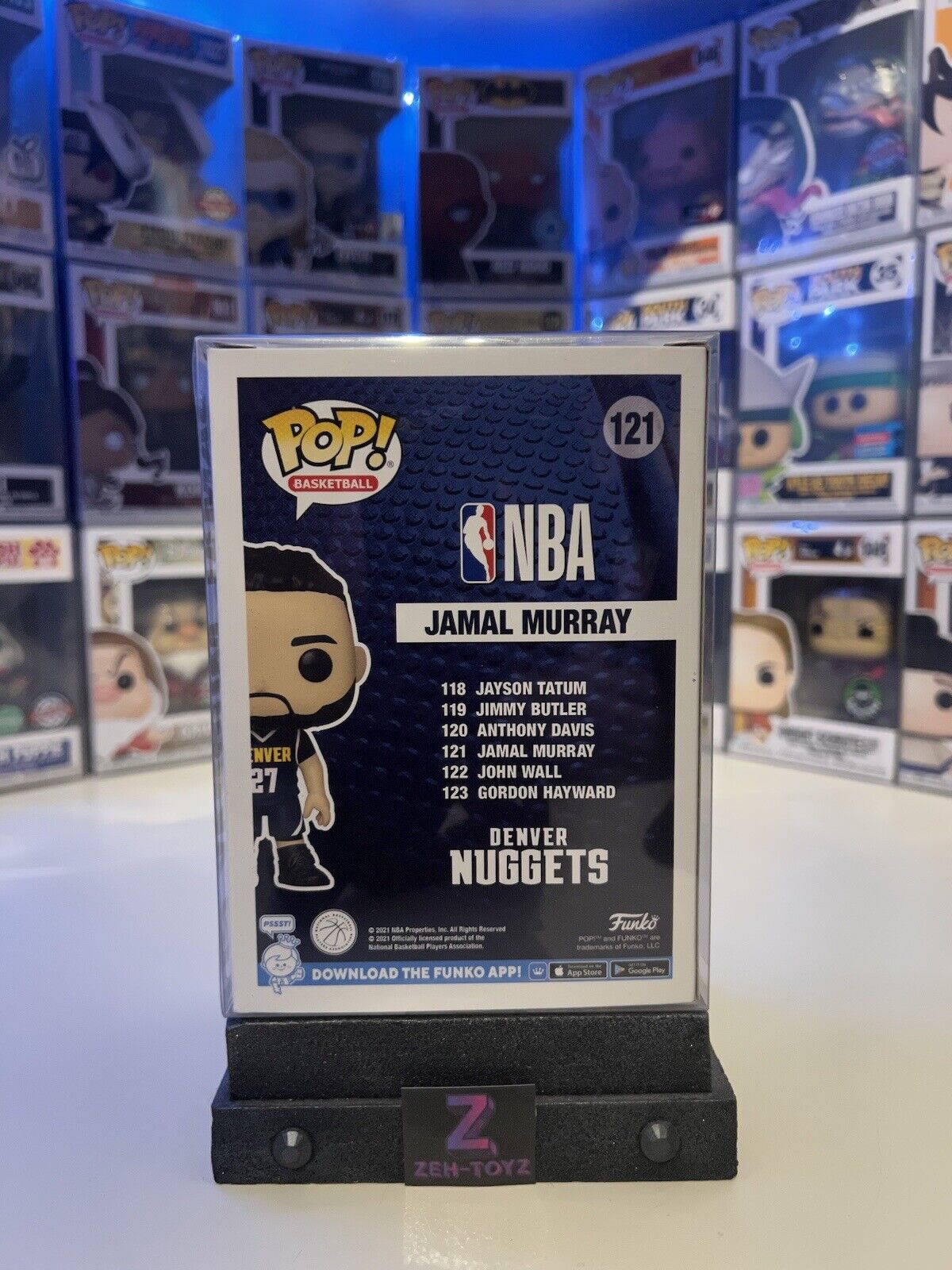 FUNKO POP! Basketball NBA Denver Nuggets Jamal Murray #121