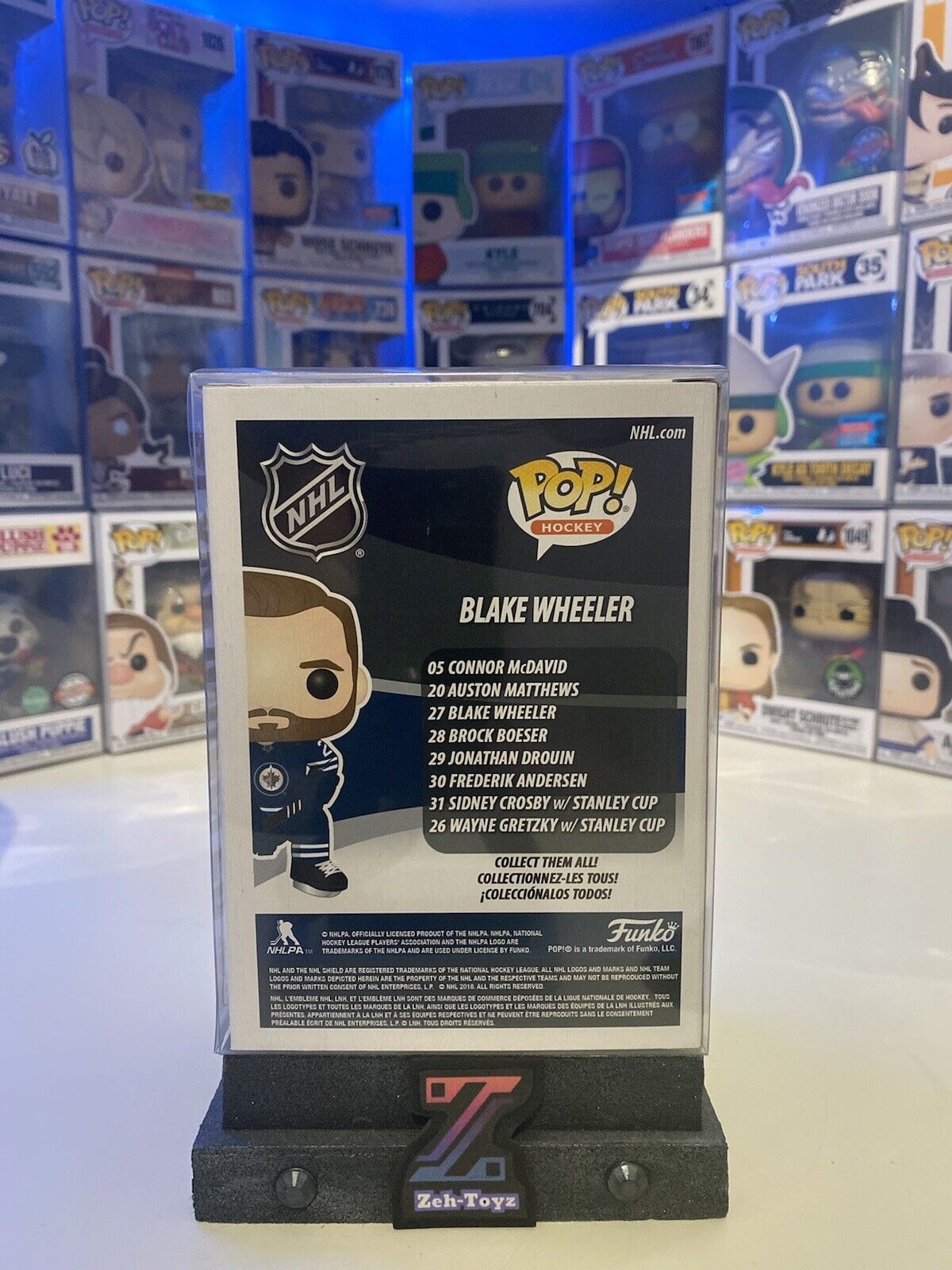 FUNKO POP! Sports Hockey NHL Winnipeg Jets Blake Wheeler #27 Special Edition