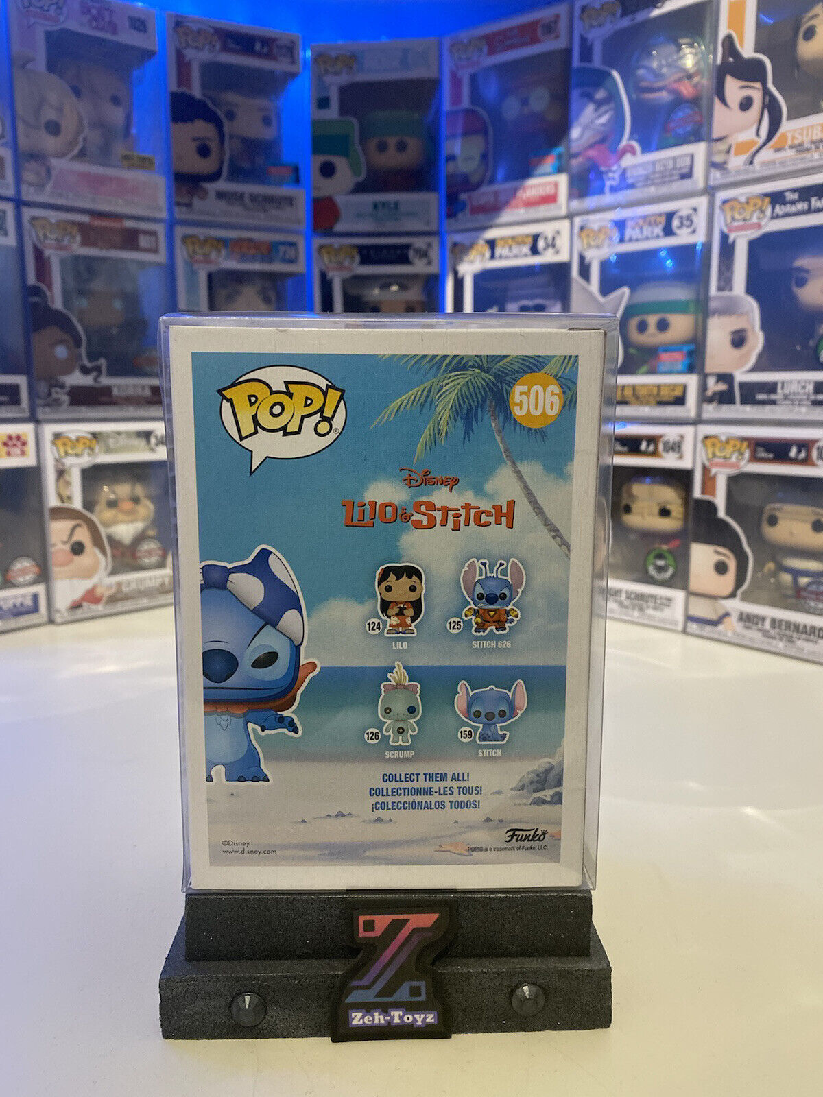 Funko Pop! Disney Lilo & Stitch Superhero Stitch #506 Pop In A Box
